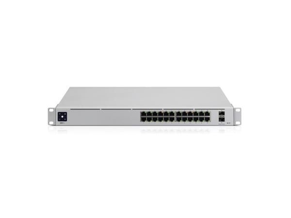 Ubiquiti UniFi USW-Pro-24-POE svitsj, 24-port Gigabit PoE, 400 W, 2x 10G SFP+