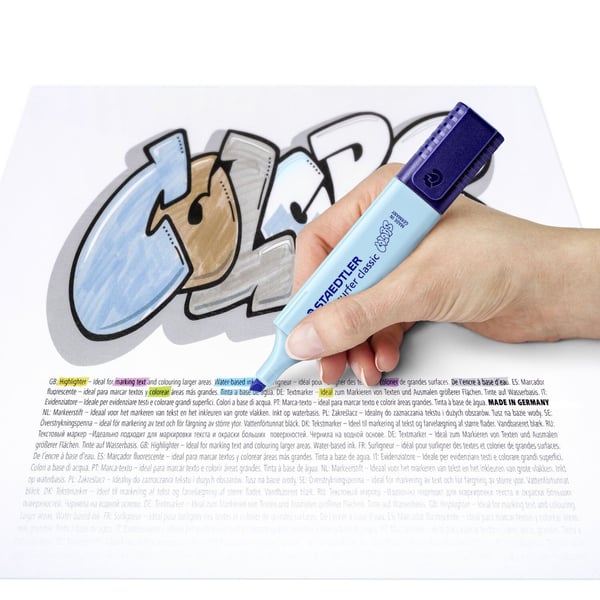Staedtler Textsurfer classic 364 C, 1 stykker, Rød