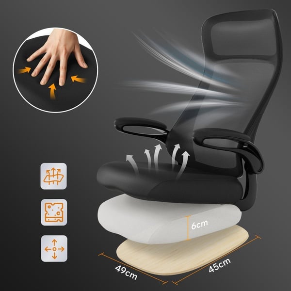 Office Chair Sense7 Revo Black Ergonomic Adjustable