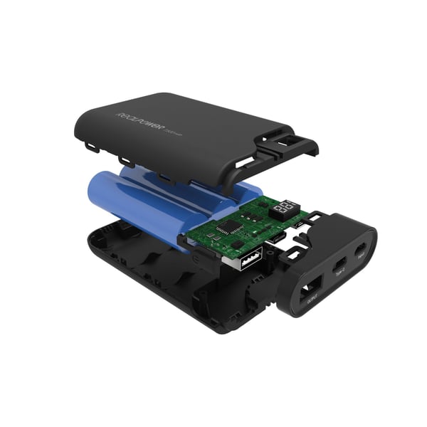 Ultron PB-7500C, 7500 mAh, Musta