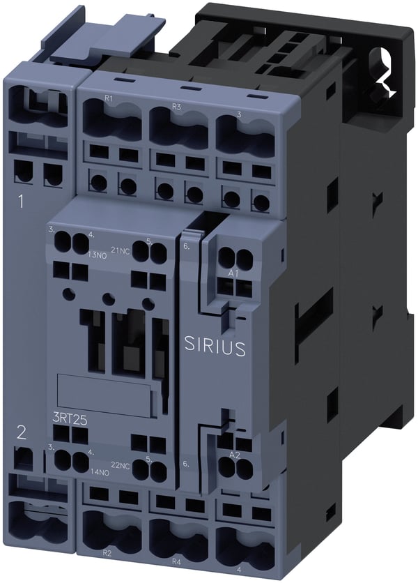 Siemens 3RT2526-2AK60 Schütz 2 avaajaa, 2 sulkijaa, 1 kpl, 102 mm, 76 mm, 112 mm, 131 mm, 550 g, 1 kpl