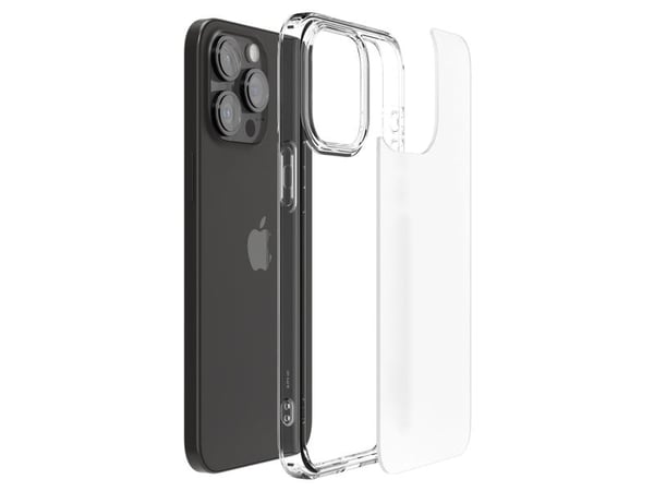 Spigen ACS06707, Suojus, Apple, iPhone 15 Pro, 15,5 cm (6.1"), Läpinäkyvä