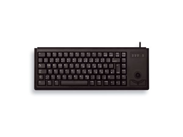 CHERRY G84-4400, Täysikokoinen (100 %), Langallinen, PS/2, QWERTY, musta
