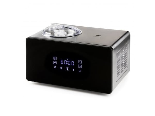 Domo DO9252I, Glassmaskin med kompressor, 1,5 l, LED, Rostfritt stål, 60 dB, Svart