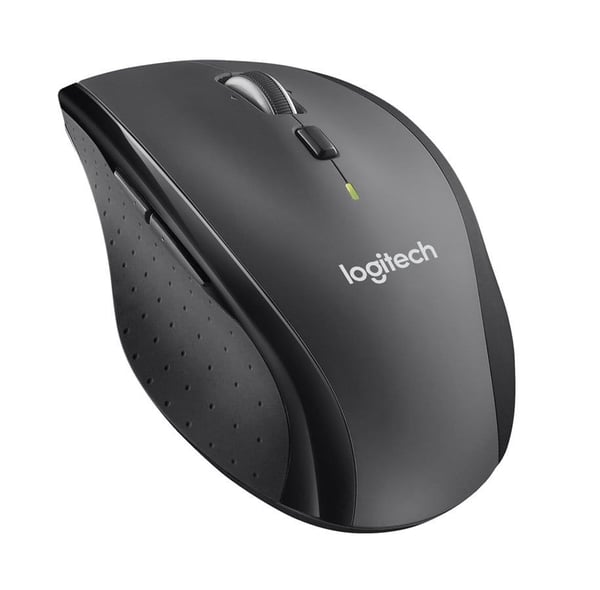Logitech Marathon Mouse M705, Oikeakätinen, Laser, Langaton RF, 1000 DPI, musta