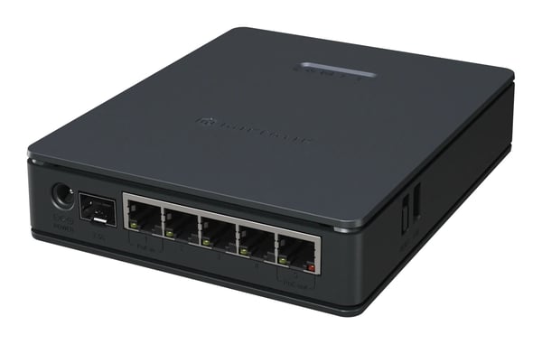 MikroTik hAP ax S-ruter Wi-Fi 6 1800 Mbit/s 5x GE, 2.5G SFP