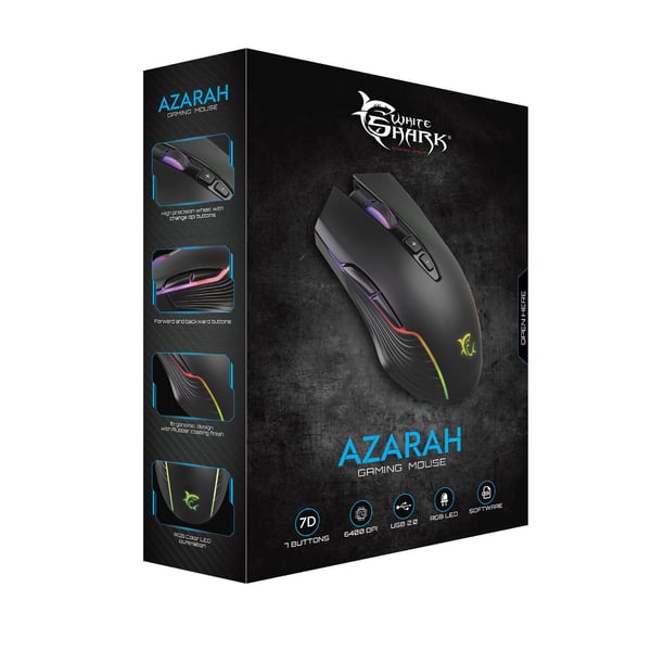 *WHITE SHARK GAMING MOUSE GM-5003