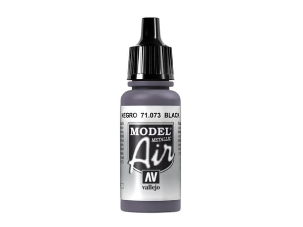 Vallejo 71.073, 17 ml, Grå, Metallic, Flaske (metalliväri)