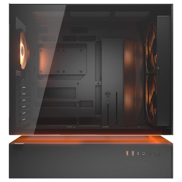COUGAR CFV235 CGR-2DA4B-M Midi Tower-chassi för ATX, CEB, micro ATX och Mini-ITX, svart