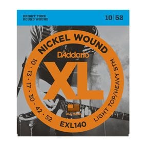 D''Addario EXL140, Kitara, Terästä, Sähkö, 6 kpl