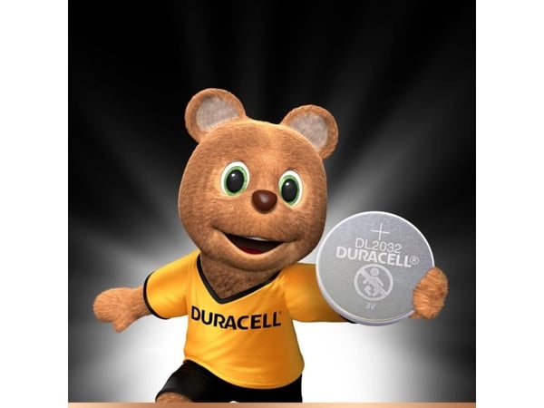 Duracell CR2032, Kertakäyttöinen akku, CR2032, Litium, 3 V, 4 kpl, Hopea