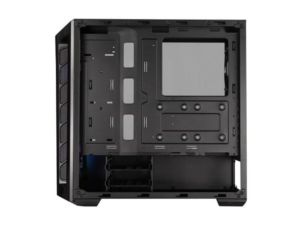 Cooler Master MasterBox MB520 ARGB - Tower - utvidet ATX (E-ATX) - sidepanel med vindu (herdet glass) - ingen strømforsyning (ATX) - svart - USB/lyd