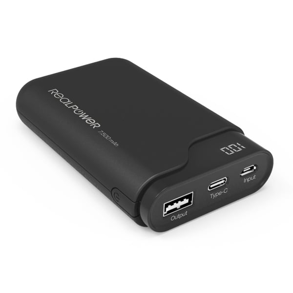 Ultron PB-7500C, 7500 mAh, Musta