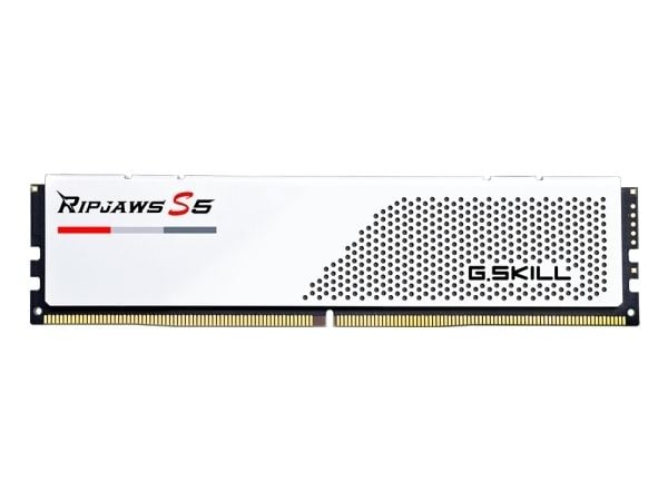 G.Skill Ripjaws S5 F5-6000J3036F48GX2-RS5W, 96 GB, 2 x 48 GB, DDR5, 6000 MHz, 288-pin DIMM