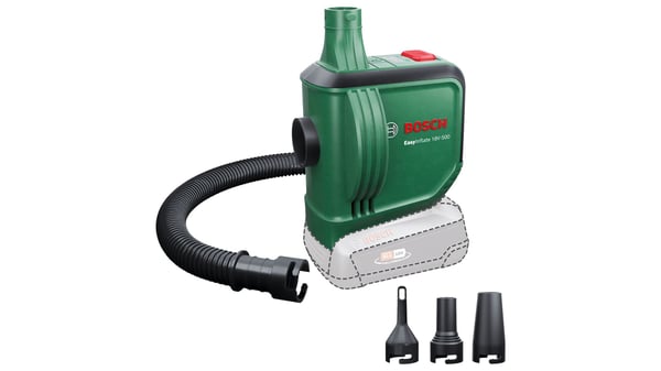 Bosch EasyInflate 18V-500 batteridrevet luftpumpe 0,03 bar 530 l/min Solo - SOLO Bosch EasyInflate 18V-500 batteridrevet luftpumpe 0,03 bar 530 l/min Solo - SOLO