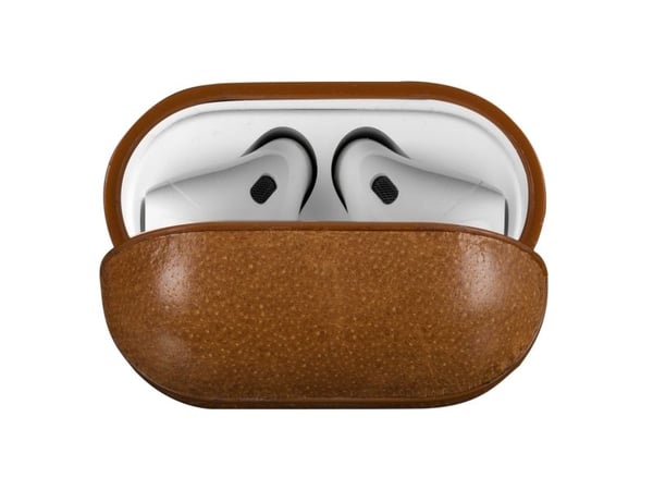 dbramante Copenhagen Nahkainen suojakotelo AirPods 1/2 ruskea