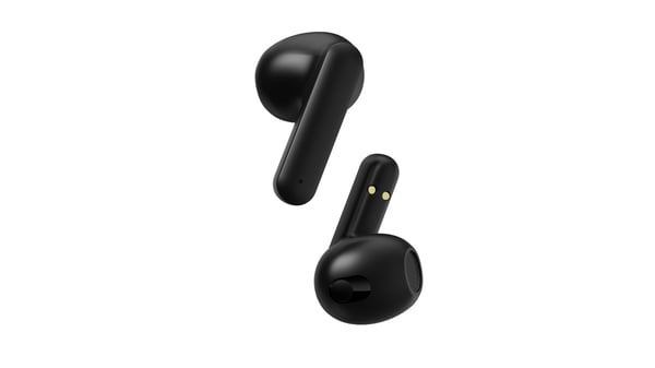 Streetz T160 TWS earphones, black, Langaton, 20 - 20000 Hz, Puhelut/Musiikki, 37 g, Kuulokkeet, Musta
