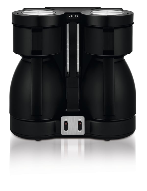 Krups KT8501, Kaffebrygger (drypp), Malt kaffe, 1700 W, Svart