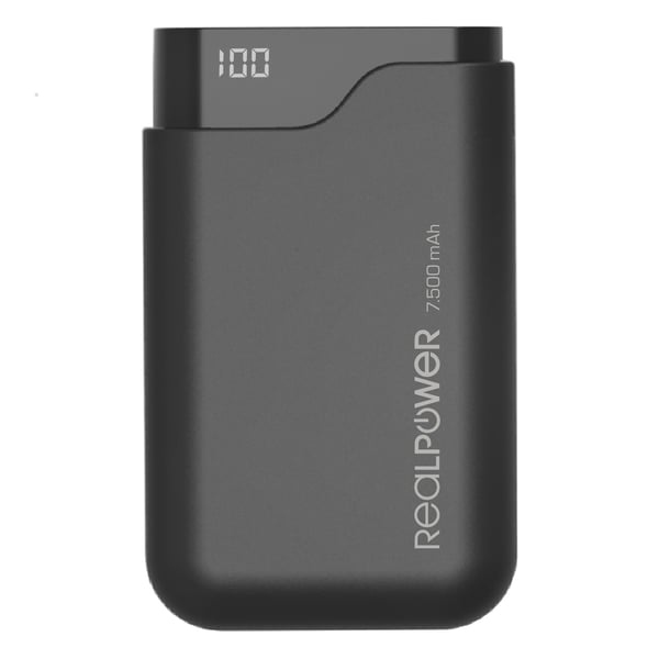 Ultron PB-7500C, 7500 mAh, Musta