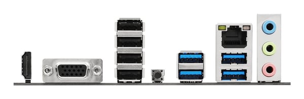 ASRock A620AM-HVS - Moderkort - micro ATX - Socket AM5 - AMD A620A Chipuppsättning - USB 3.2 Gen 1, USB-C 3.2 Gen 1 - Gigabit LAN - inbyggda grafik...