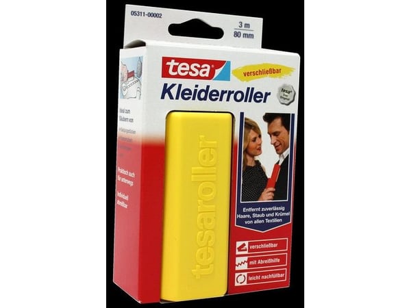 tesa pyykkitela, 3 m x 80 mm, taittomekanismilla Täytettävä pyykkitela, ripustettavassa taittolaatikossa (05311-00002-04)