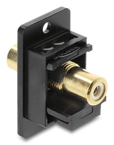 DeLOCK 91115, Tasainen, musta, Valkoinen, RCA, RCA, Naaras, Naaras