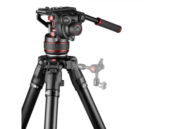 Manfrotto Nitrotech 612, 3 jalkoja, Musta, 171 cm, 5,6 kg