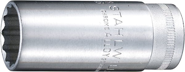 STAHLWILLE 02420028, Uttag, Krom, DIN EN 3709, 53 g