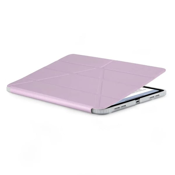 Pipetto iPad Air 11/10.9-deksel, P052-128-AD Origami No1, metallisk lilla
