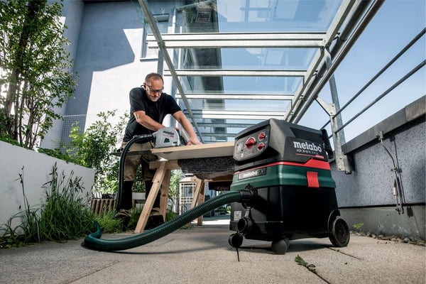 Metabo ASR 36-18 BL 25 M SC, Tørr & våt, Sort, Grønn, Rød, Fleece, M, Knapper, Rotasjon, 25 l