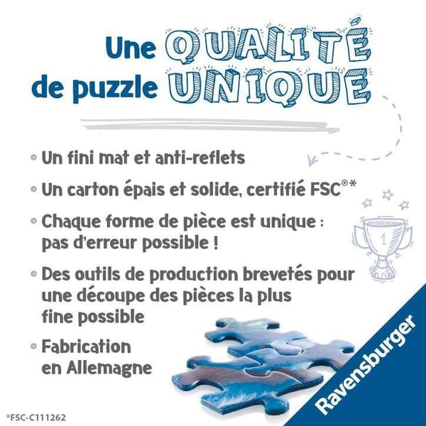 Ravensburger 17114, 2000 kpl, 14 vuosi/vuosia