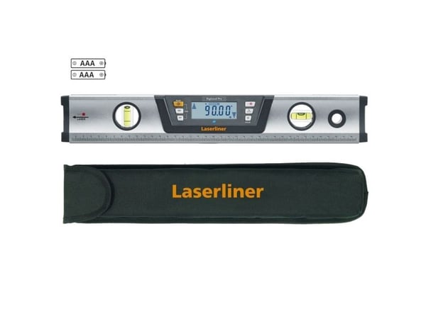 Laserliner DigiLevel Pro 40, 0,4 m, Harmaa, 0,5 mm, Aste, mm/m, LCD, AAA