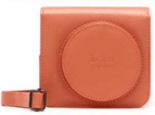 Fujifilm - Fodral för kamera - polyuretanläder - terrakotta-orange - för Instax SQUARE SQ1