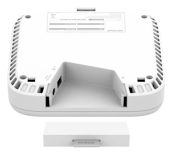 NETGEAR WBE718 aksesspunkt Wi-Fi 7 BE18400 tribånd, takmontert