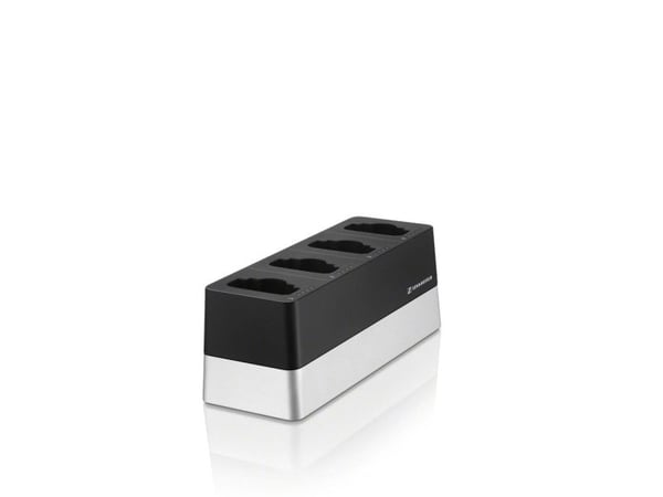 EPOS CHG 4N - Mikrofonladestativ + AC-strømadapter - 4 A - 4 utgangskontakter - Europa
