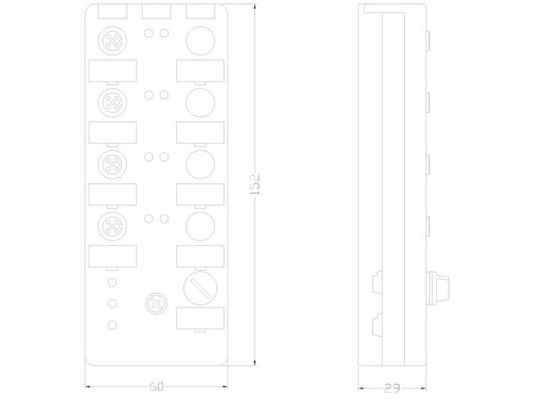 Siemens 3RK1400-1DQ01-0AA3 SPS-Kompaktmodul 24 V/DC, 1 A, 152 mm, 191 g, 175 mm, 75 mm, 45 mm