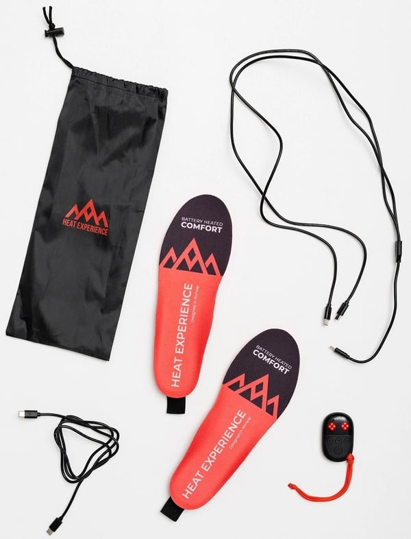 HeatX Heated Remote Insoles V2 S - Red