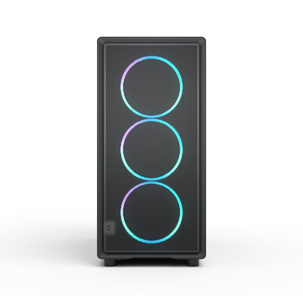Fractal Design Epoch XL TG RGB - Datorlåda - utökad ATX - genomskinlig sidopanel (härdat glas) - ingen strömförsörjning (ATX) - svart, ljust - USB/...