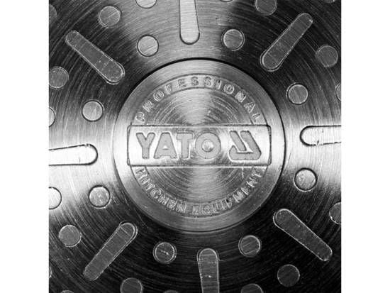 Yato YG-00160, Rund, All-bruk panne, Sort, Rustfritt stål, Teflon Platinum Plus, 250 °C, Aluminium