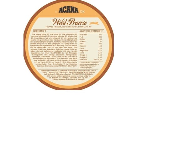Acana Wild Prairie Cat - tørfoder til katte - 4,5kg