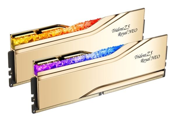 G.Skill Trident Z5 Royal Neo muisti 32 GB DDR5 F5-6400J3039G16GX2-TR5NG, kulta