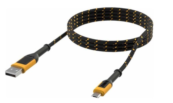 DeWalt-kaapeli USB-A/Micro USB 1.8m Kevlar-vahvistettu