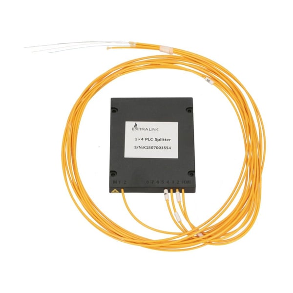 Extralink 1:4 PLC SC/APC | Jakaja | 2.0mm, 1.5m, G657A, moduł ABS, bez złącz