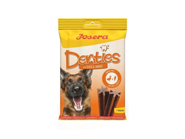 Josera Denties med and og gulrot 180g