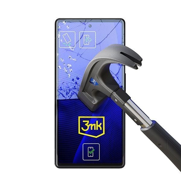 3MK 5903108444699, Google, Pixel 6 5G, Ripebestandig, Slagbestandig, Gjennomsiktig, 1 stykker