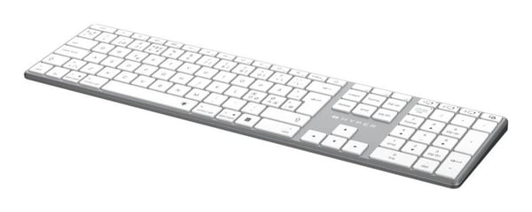 Targus HyperSpace HS2310NO langaton näppäimistö, Nordic-asettelu, harmaa