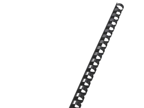 Leitz ComBIND - 12 mm - 32 cm - 21 ringar - A4 (210 x 297 mm) - 95 ark - svart - 100 stk plastbindningskam Leitz ComBIND - 12 mm - 32 cm - 21 ringar - A4 (210 x 297 mm) - 95 ark - svart - 100 stk plastbindningskam
