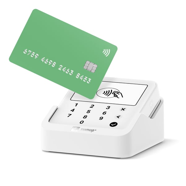 SumUp Solo Lite & Charging Station, Near Field Communication (NFC), Hvit, 218 g SumUp Solo Lite & Charging Station, Near Field Communication (NFC), Hvit, 218 g