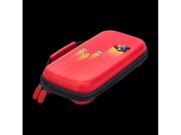 PowerA 1526546-01, Suojus, Nintendo, Punainen, Huopa, Kumi, Nintendo Switch, Nintendo Switch Lite, Nintendo Switch OLED, Naarmuuntumisenkestävä