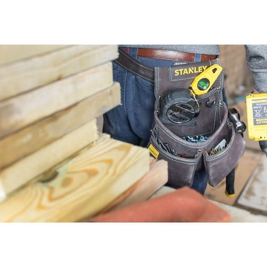 Stanley STST1-80116, Säilytyslaatikko, Nahka, Musta, Ruskea, Keltainen, 300 mm, 70 mm, 330 mm